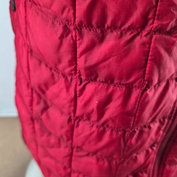 North Face Jacket Mens Medium Two Tone  ThermoBall Eco Hooded Insulated Puffer - Picture 7 of 16